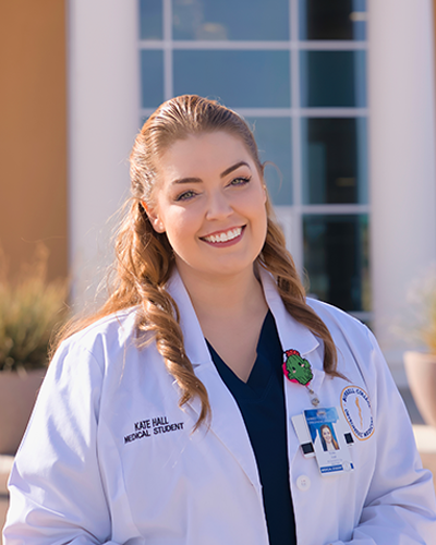 Kathryn Hall named Burrell Student Doctor of the Year